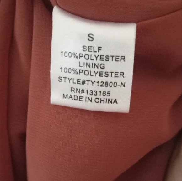 Altard State Long Sleeve Hollow Lace Baby Doll Swiss Dot Burnt Orange Size Small - Picture 7 of 7